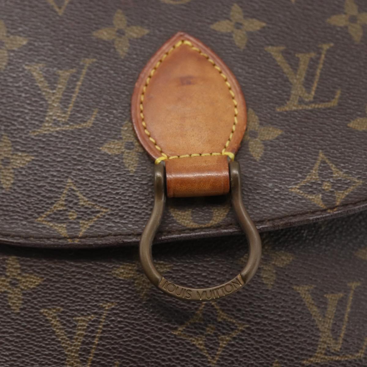 LOUIS VUITTON Monogram Saint Cloud MM Shoulder Bag M51243 LV Auth 170614