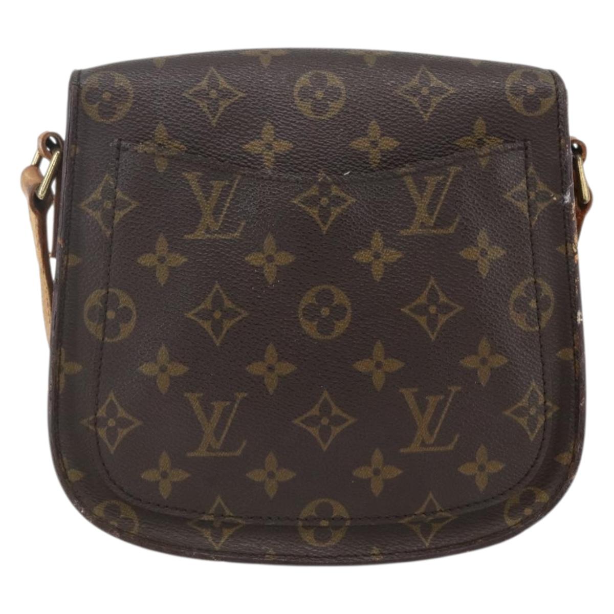 LOUIS VUITTON Monogram Saint Cloud MM Shoulder Bag M51243 LV Auth 170614