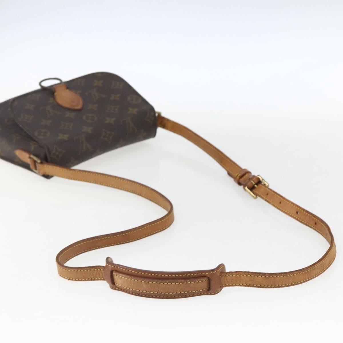 LOUIS VUITTON Monogram Saint Cloud MM Shoulder Bag M51243 LV Auth 170614