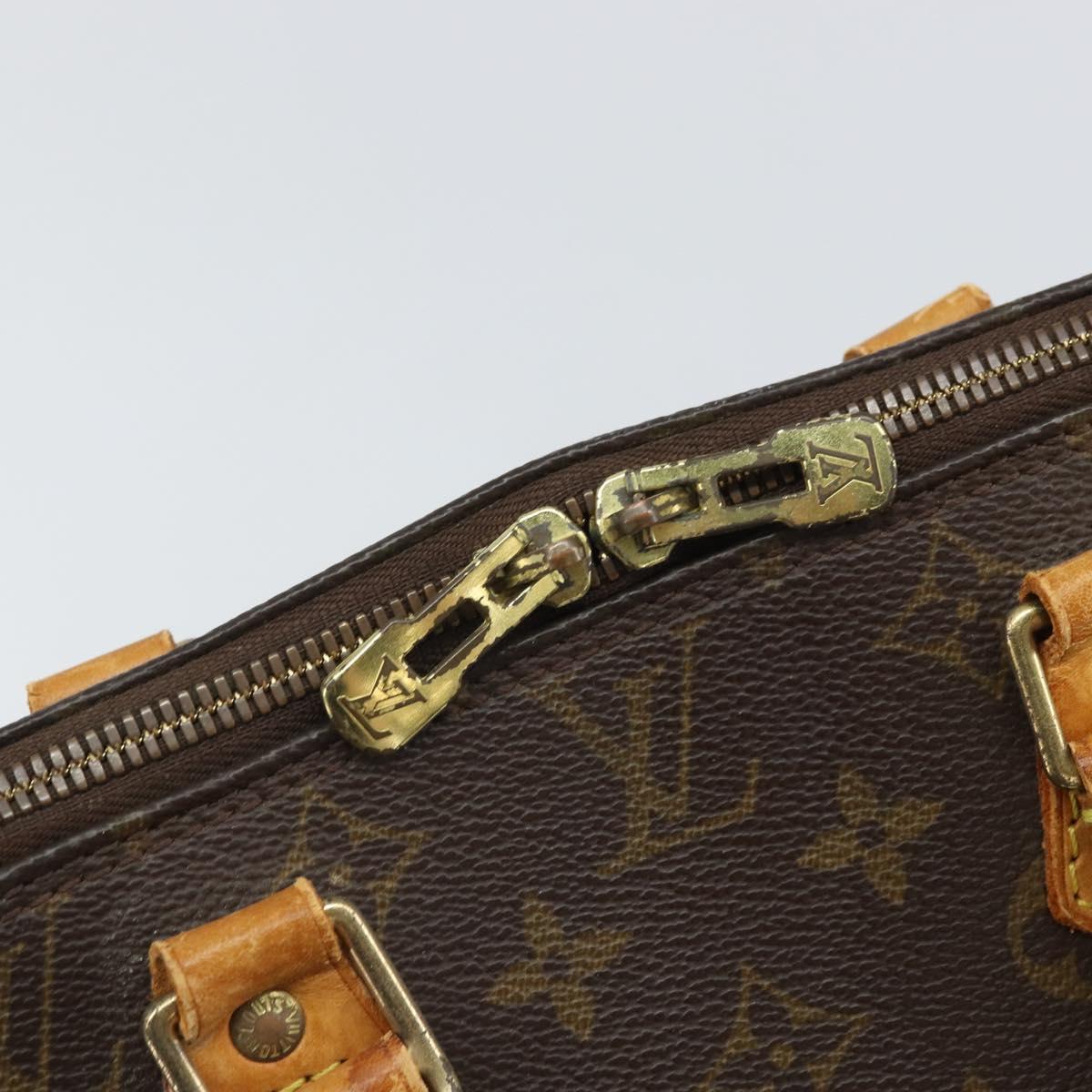 LOUIS VUITTON Monogram Alma Hand Bag M51130 LV Auth 170616