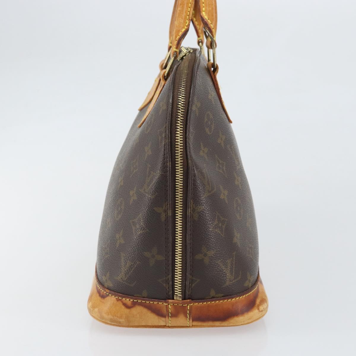 LOUIS VUITTON Monogram Alma Hand Bag M51130 LV Auth 170616