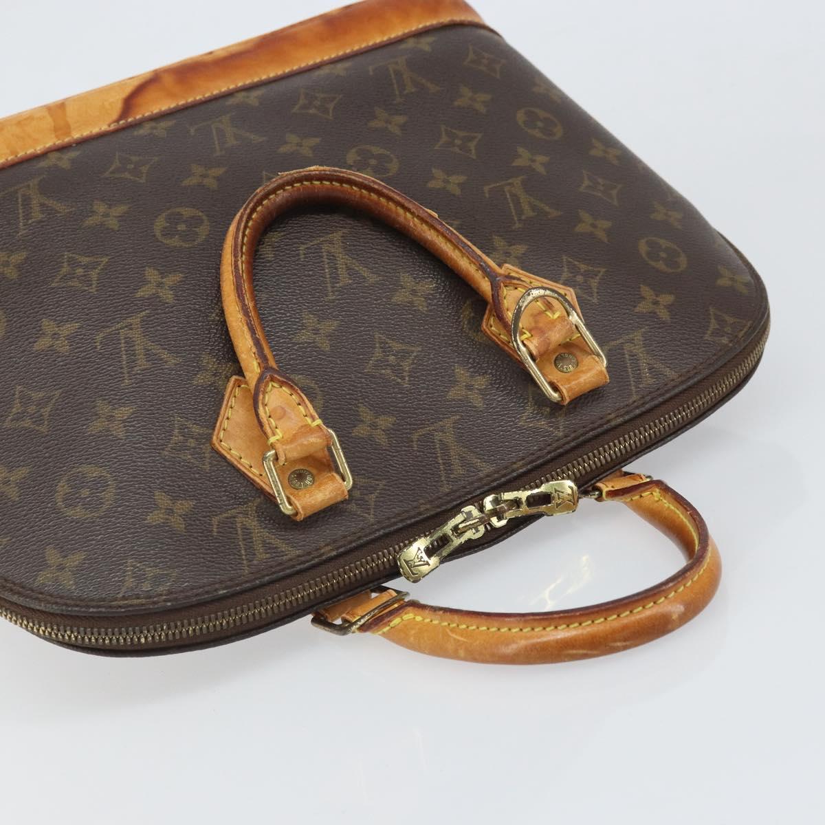 LOUIS VUITTON Monogram Alma Hand Bag M51130 LV Auth 170616
