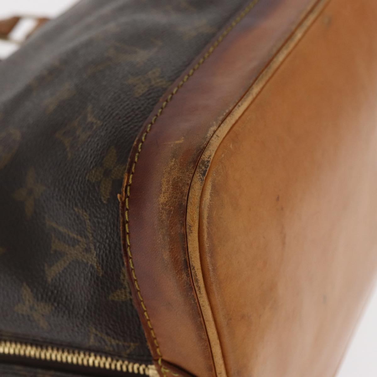 LOUIS VUITTON Monogram Alma Hand Bag M51130 LV Auth 170617