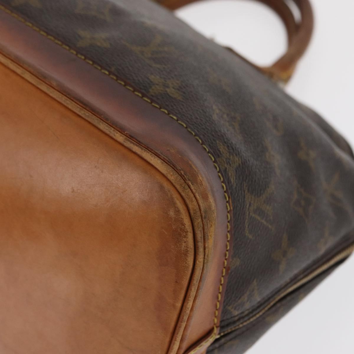 LOUIS VUITTON Monogram Alma Hand Bag M51130 LV Auth 170617