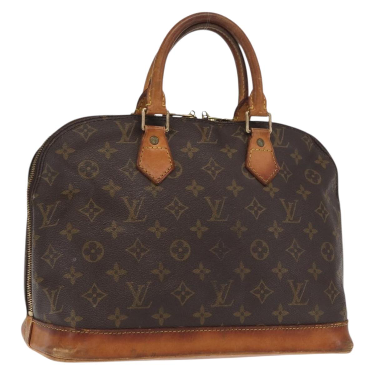 LOUIS VUITTON Monogram Alma Hand Bag M51130 LV Auth 170617
