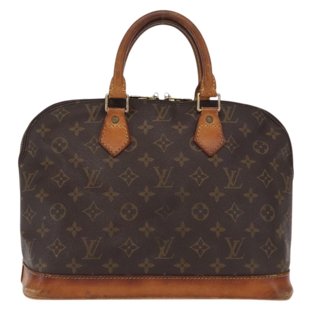 LOUIS VUITTON Monogram Alma Hand Bag M51130 LV Auth 170617