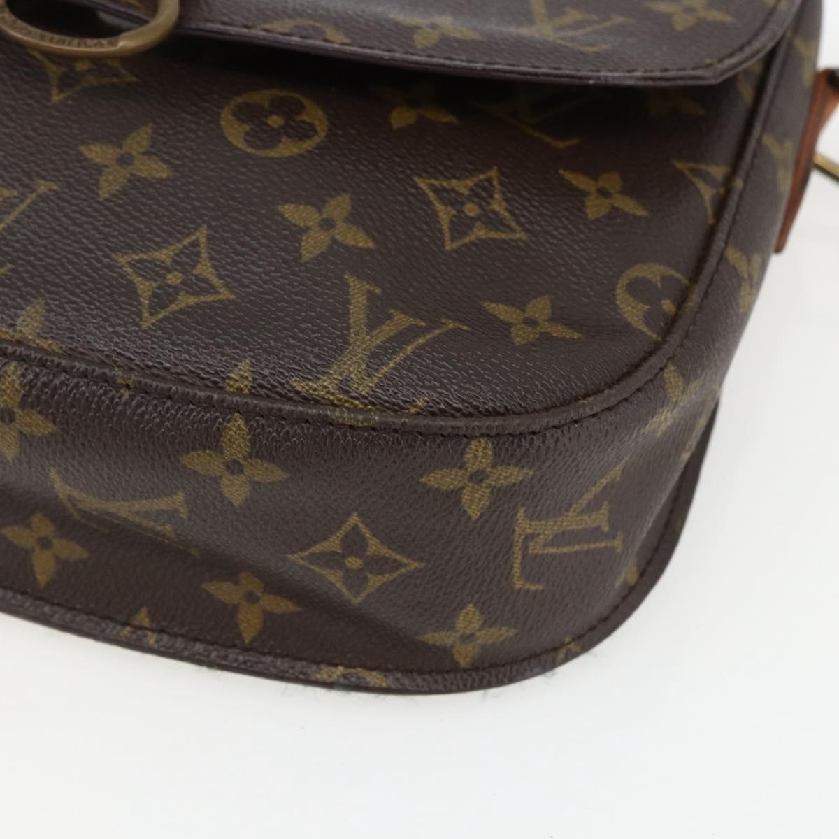 LOUIS VUITTON Monogram Saint Cloud GM Shoulder Bag M51242 LV Auth 170623