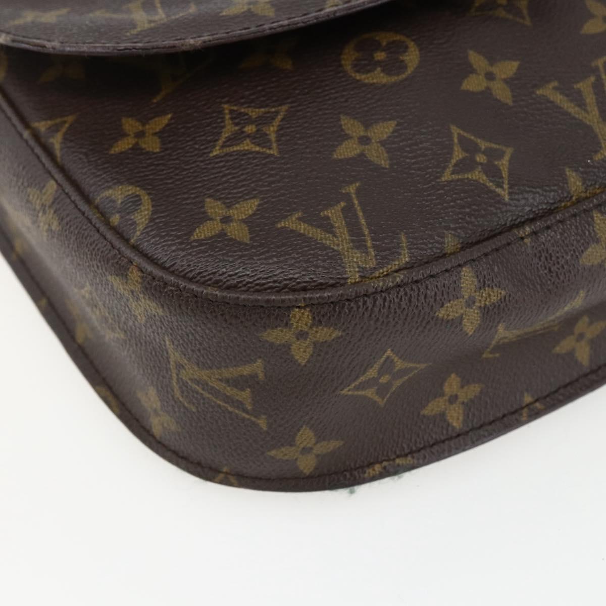 LOUIS VUITTON Monogram Saint Cloud GM Shoulder Bag M51242 LV Auth 170623