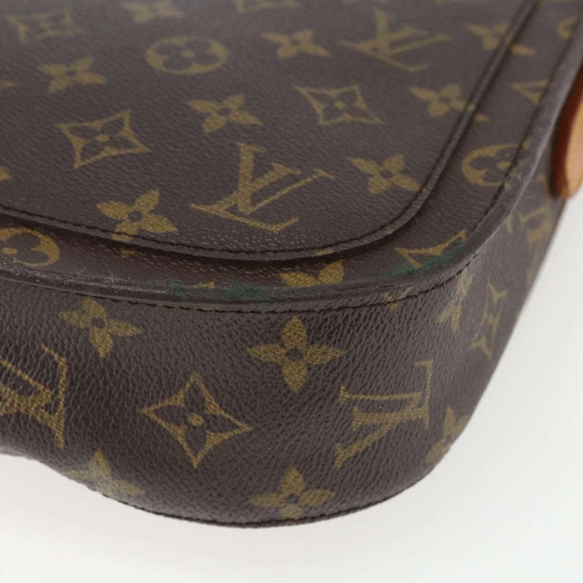 LOUIS VUITTON Monogram Saint Cloud GM Shoulder Bag M51242 LV Auth 170623
