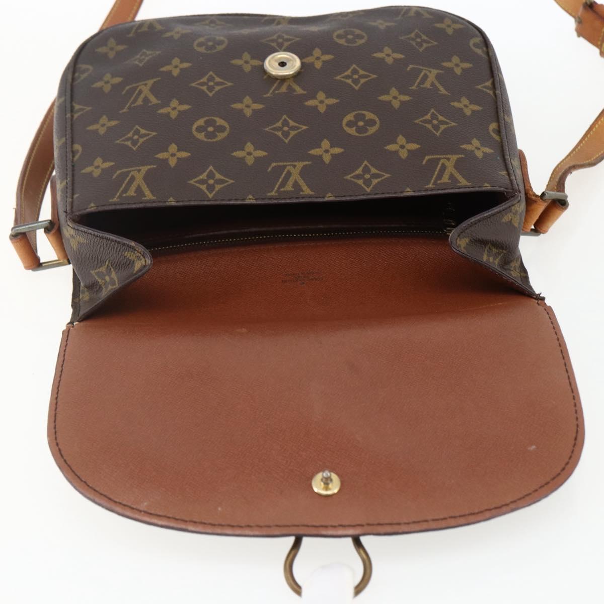 LOUIS VUITTON Monogram Saint Cloud GM Shoulder Bag M51242 LV Auth 170623