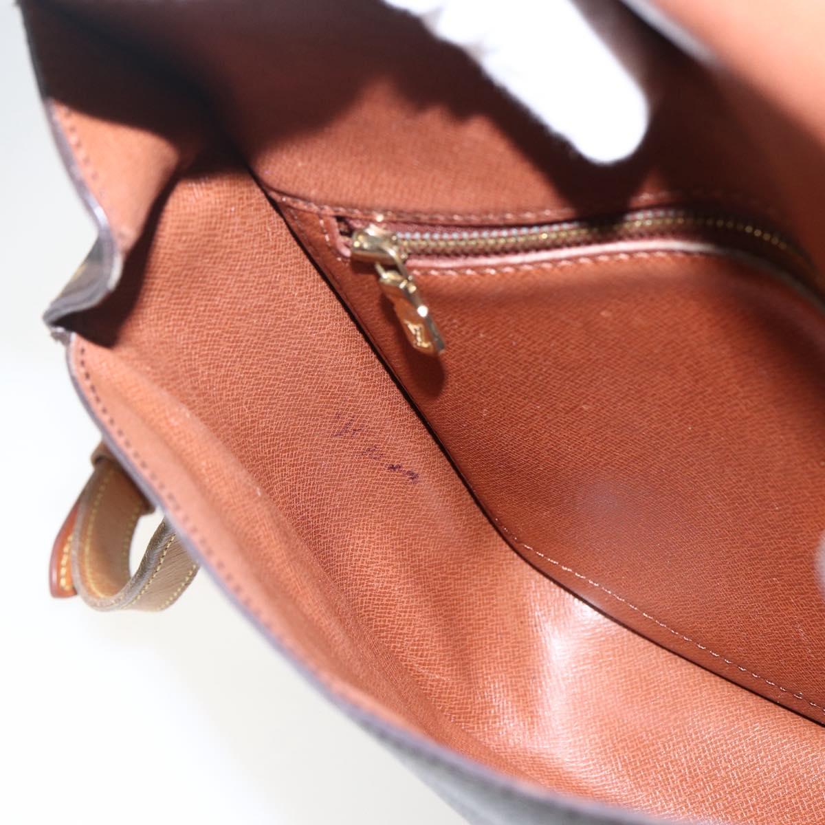 LOUIS VUITTON Monogram Saint Cloud GM Shoulder Bag M51242 LV Auth 170623