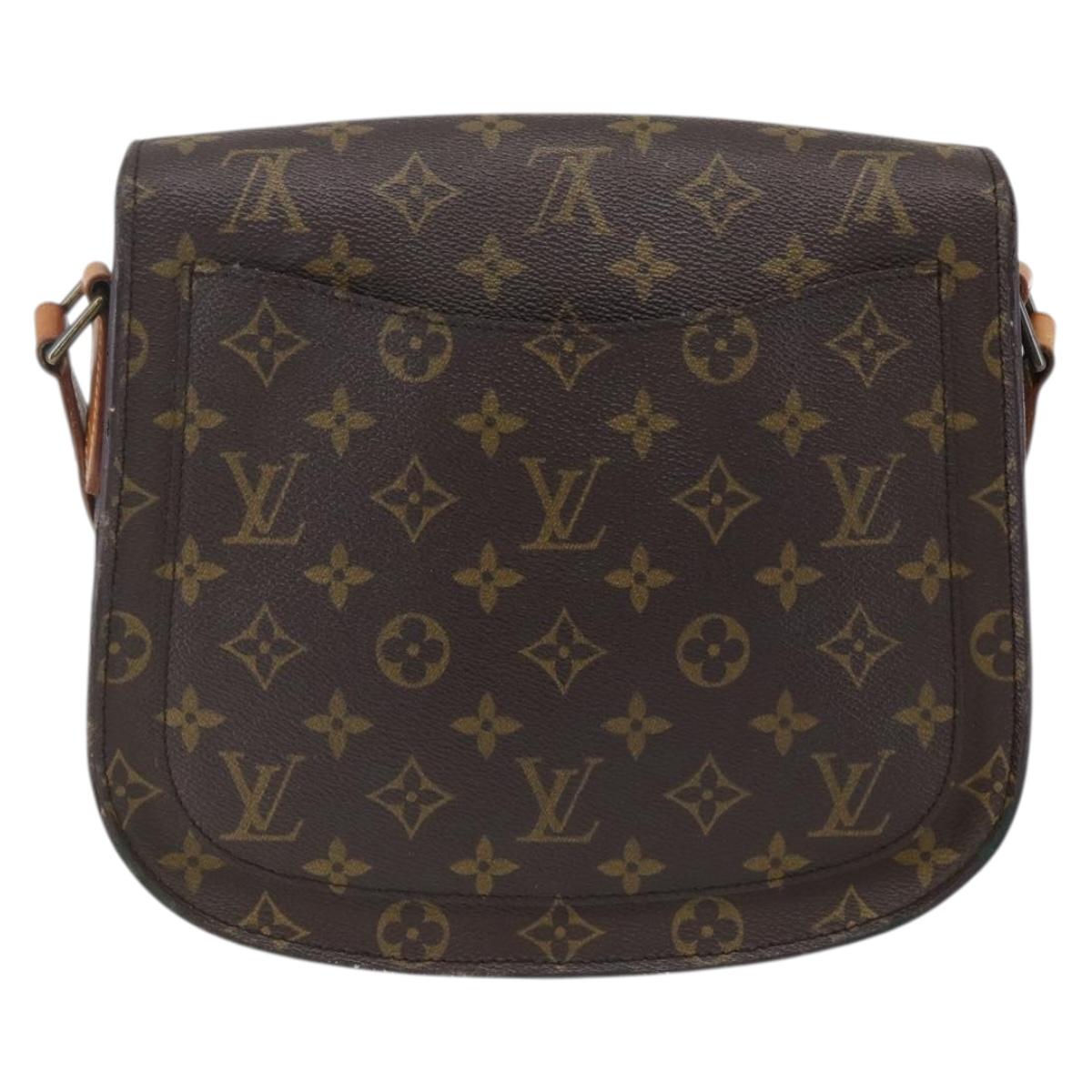 LOUIS VUITTON Monogram Saint Cloud GM Shoulder Bag M51242 LV Auth 170623