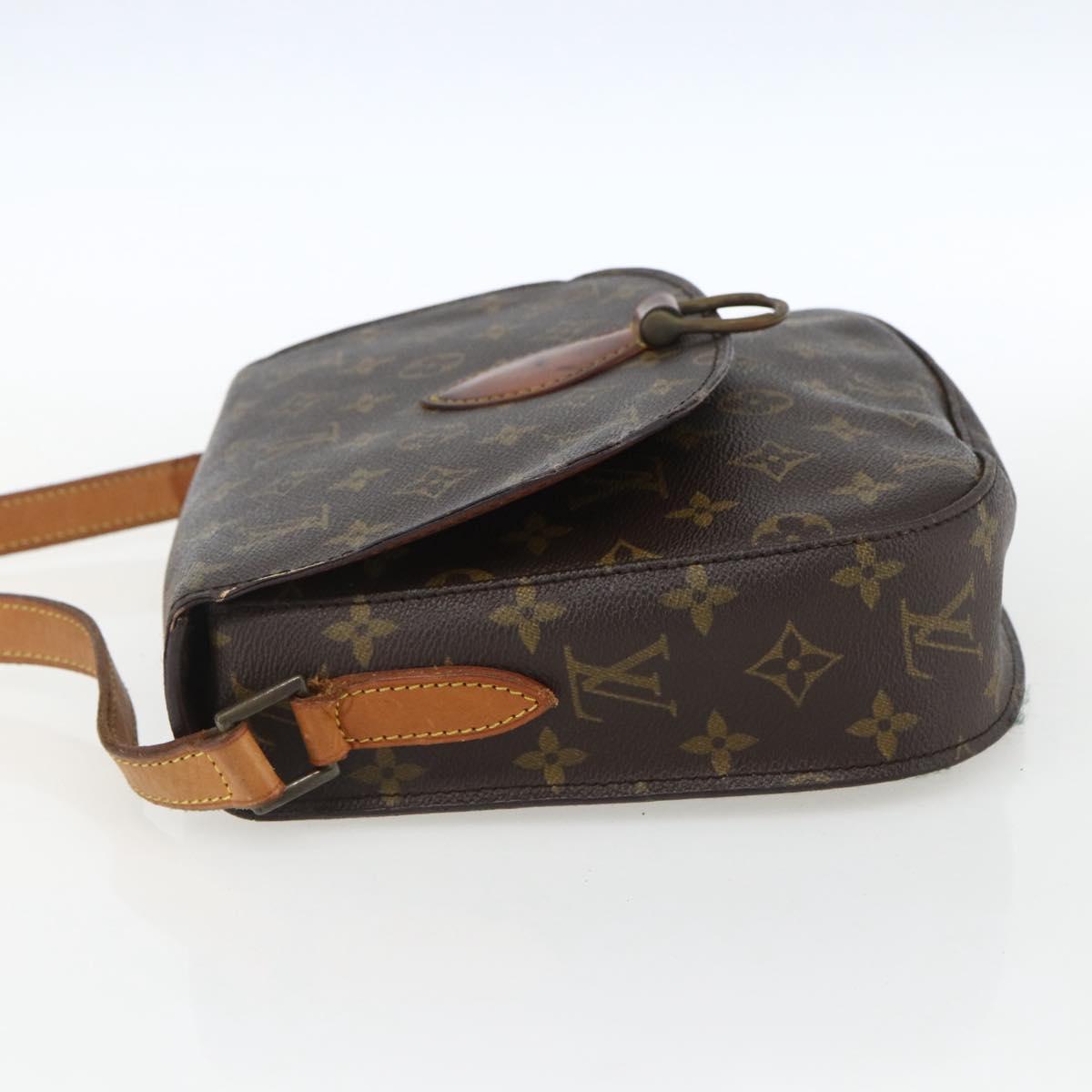 LOUIS VUITTON Monogram Saint Cloud GM Shoulder Bag M51242 LV Auth 170623