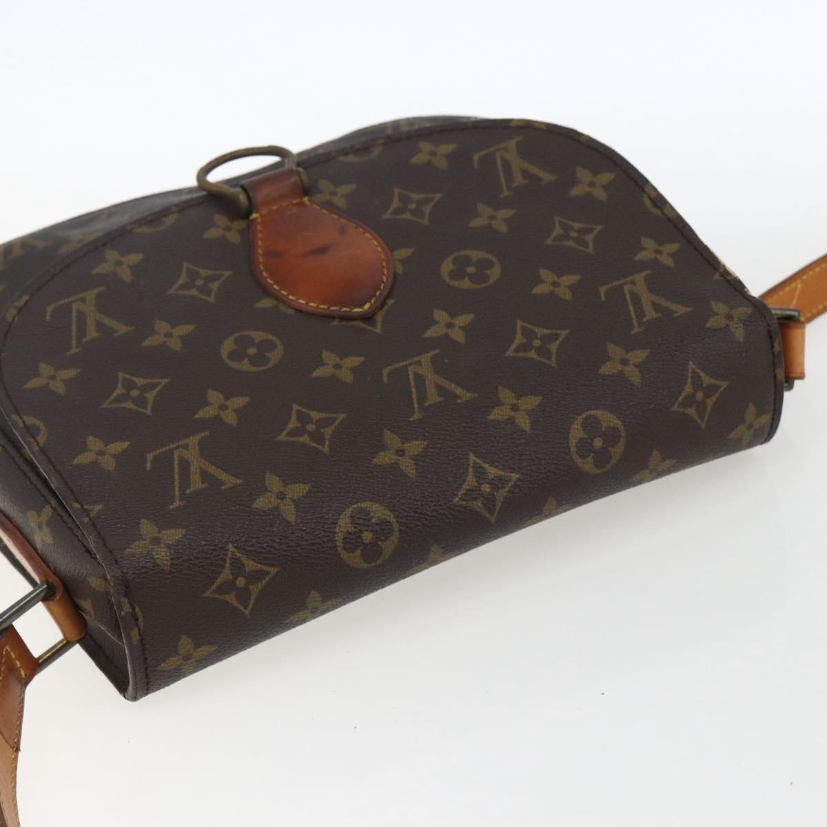 LOUIS VUITTON Monogram Saint Cloud GM Shoulder Bag M51242 LV Auth 170623