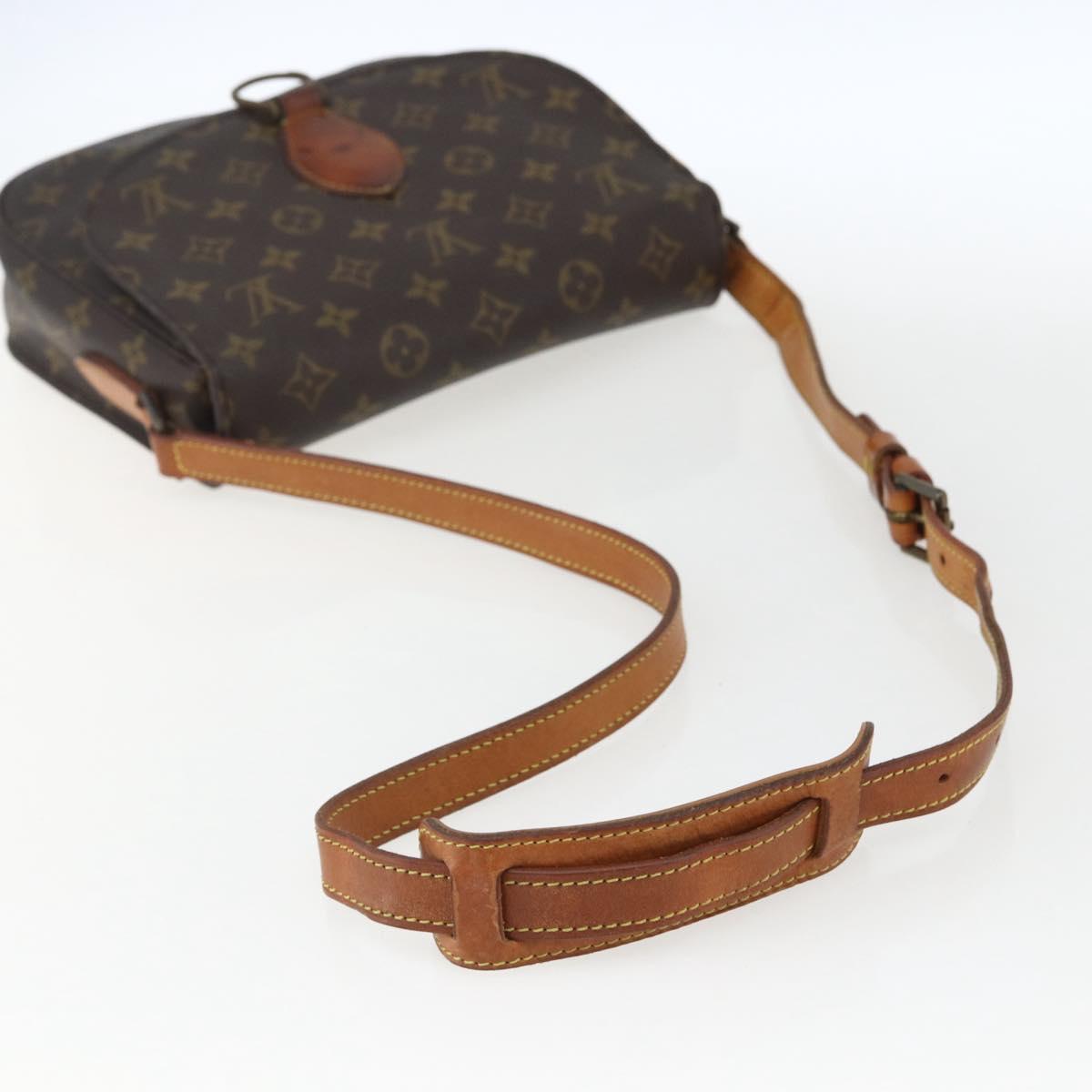 LOUIS VUITTON Monogram Saint Cloud GM Shoulder Bag M51242 LV Auth 170623