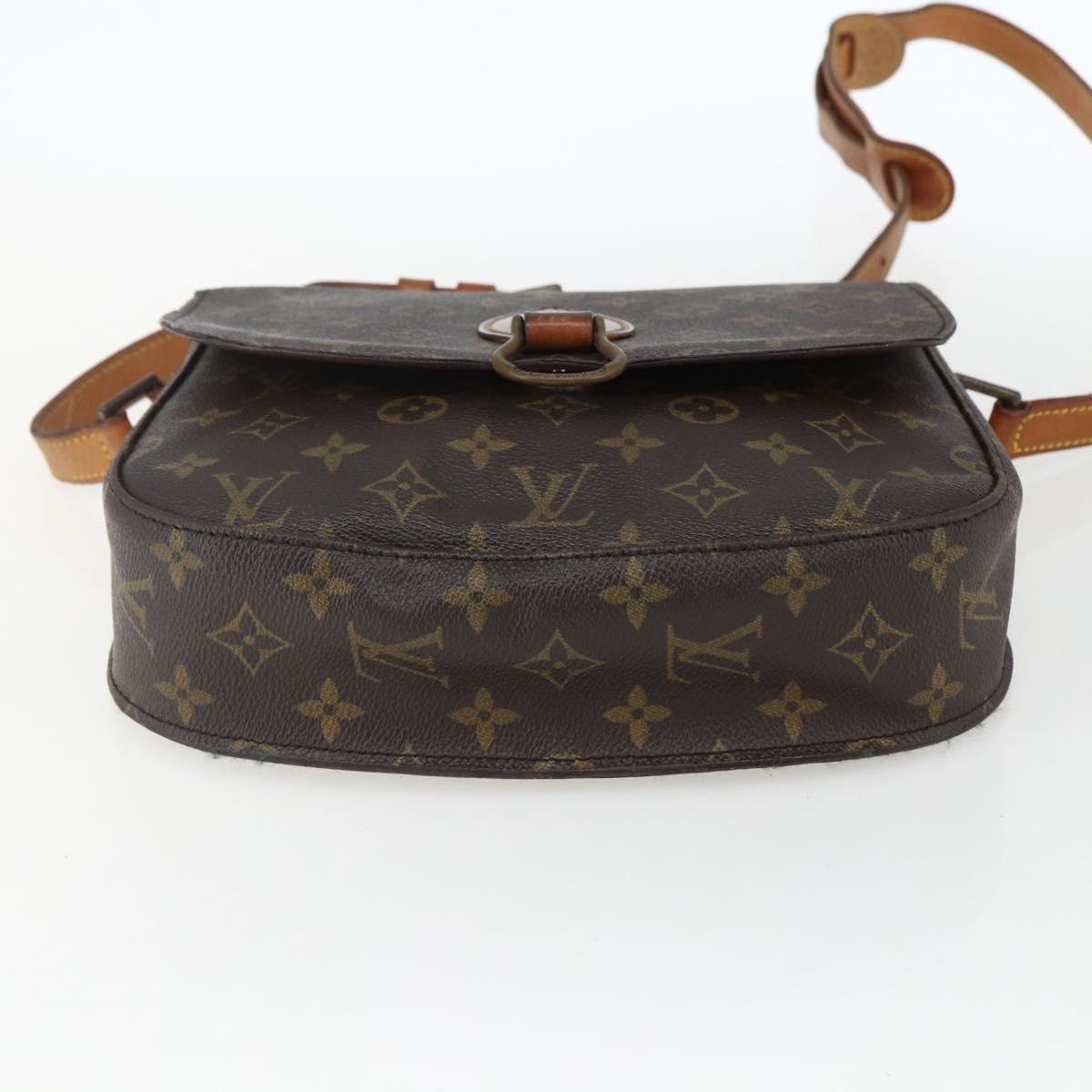 LOUIS VUITTON Monogram Saint Cloud GM Shoulder Bag M51242 LV Auth 170623