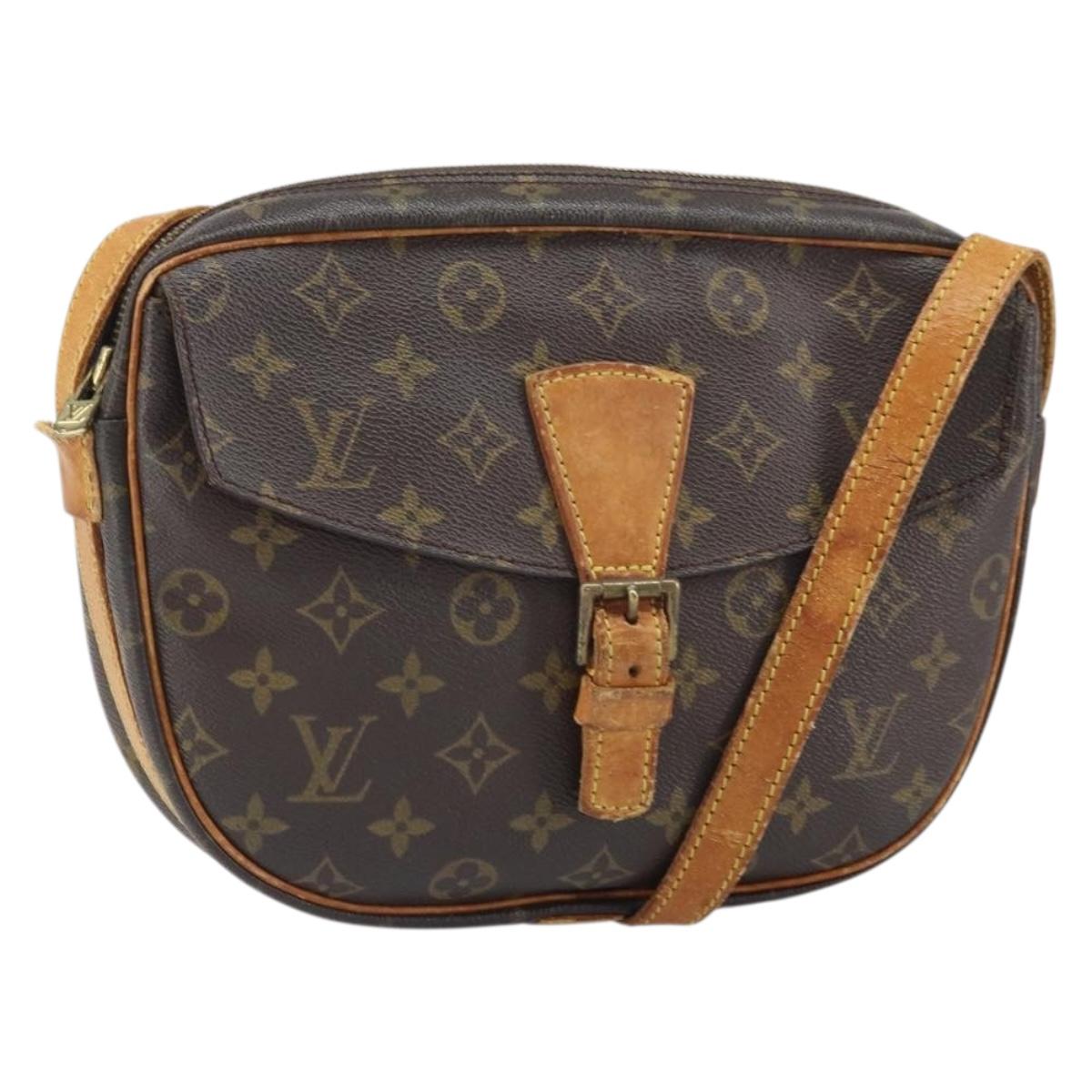 LOUIS VUITTON Monogram Jeune Fille GM Shoulder Bag M51225 LV Auth 170624
