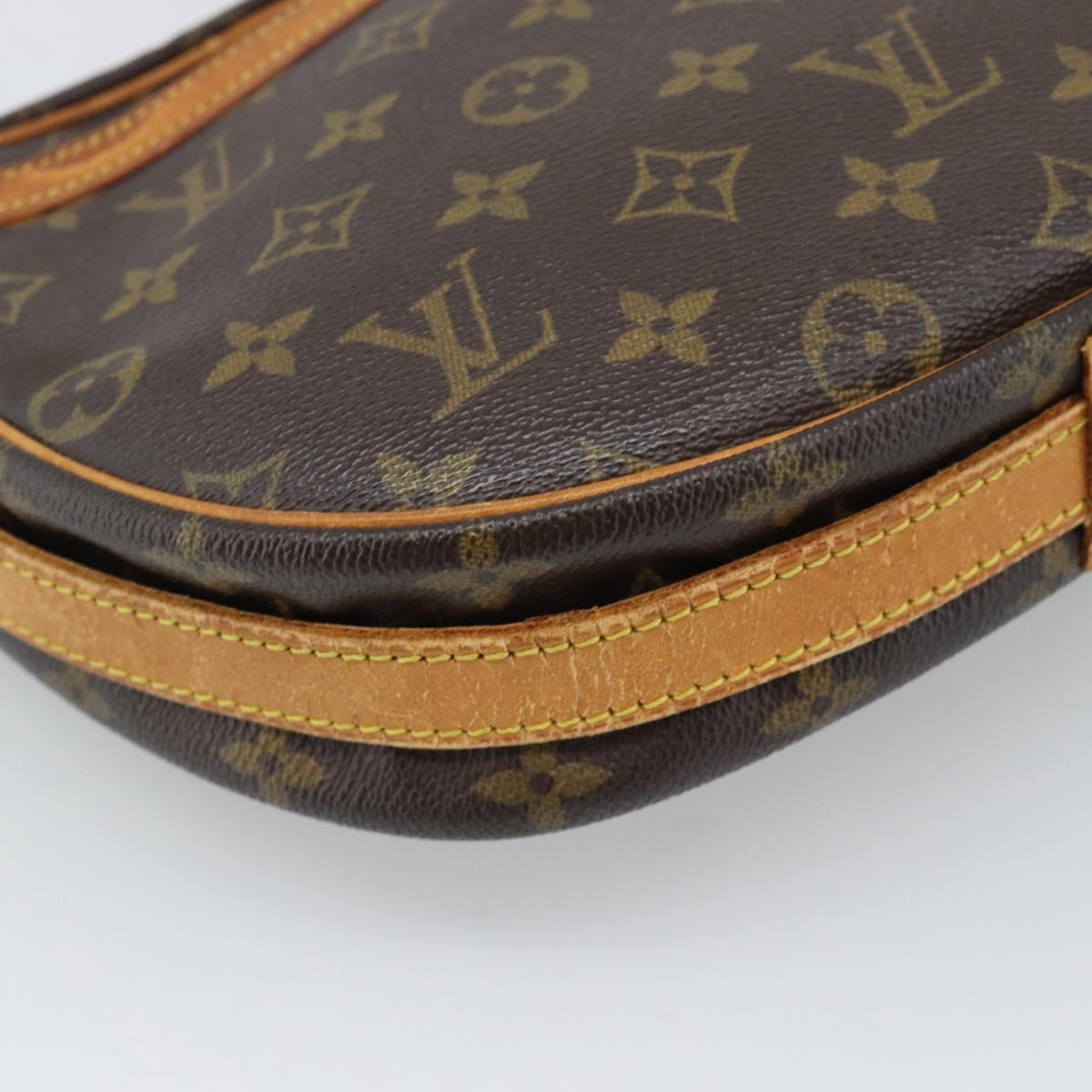 LOUIS VUITTON Monogram Jeune Fille GM Shoulder Bag M51225 LV Auth 170624