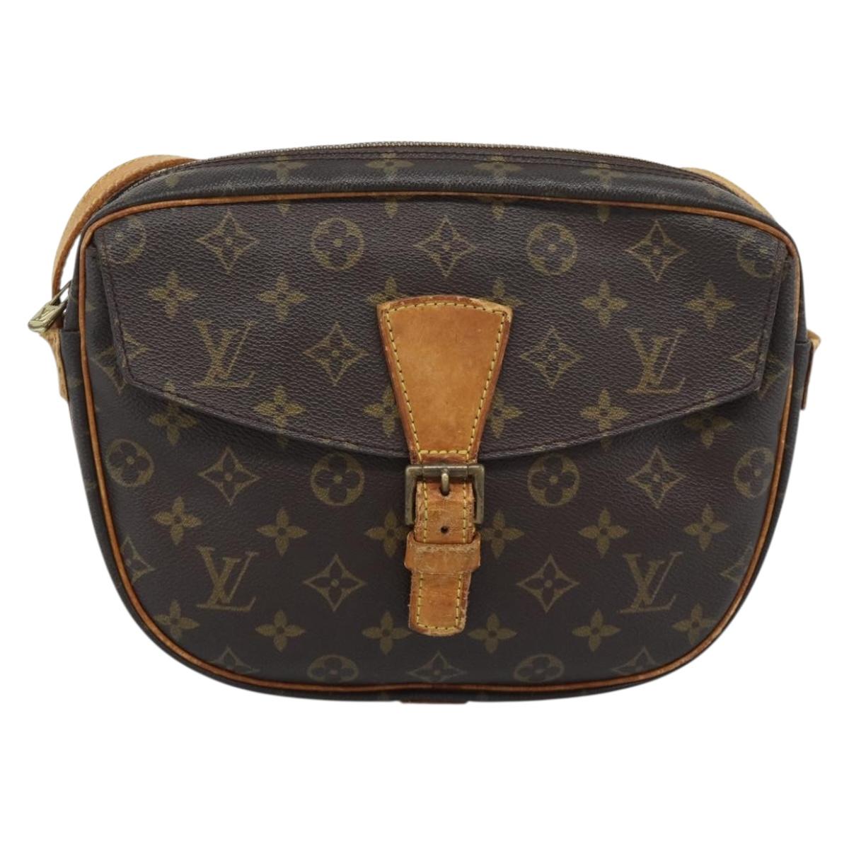 LOUIS VUITTON Monogram Jeune Fille GM Shoulder Bag M51225 LV Auth 170624