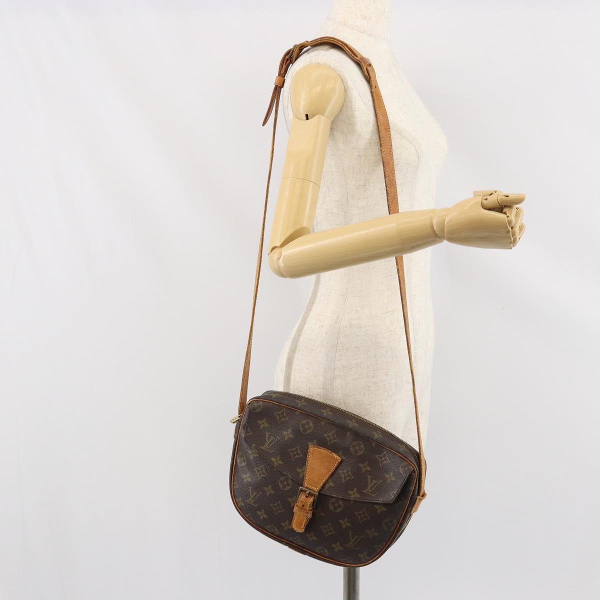 LOUIS VUITTON Monogram Jeune Fille GM Shoulder Bag M51225 LV Auth 170624