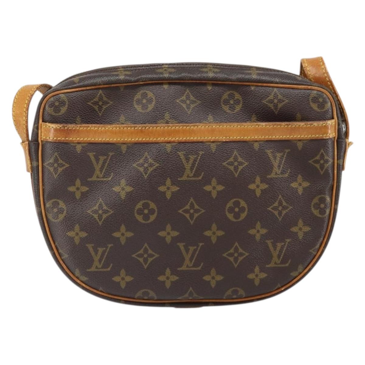 LOUIS VUITTON Monogram Jeune Fille GM Shoulder Bag M51225 LV Auth 170624