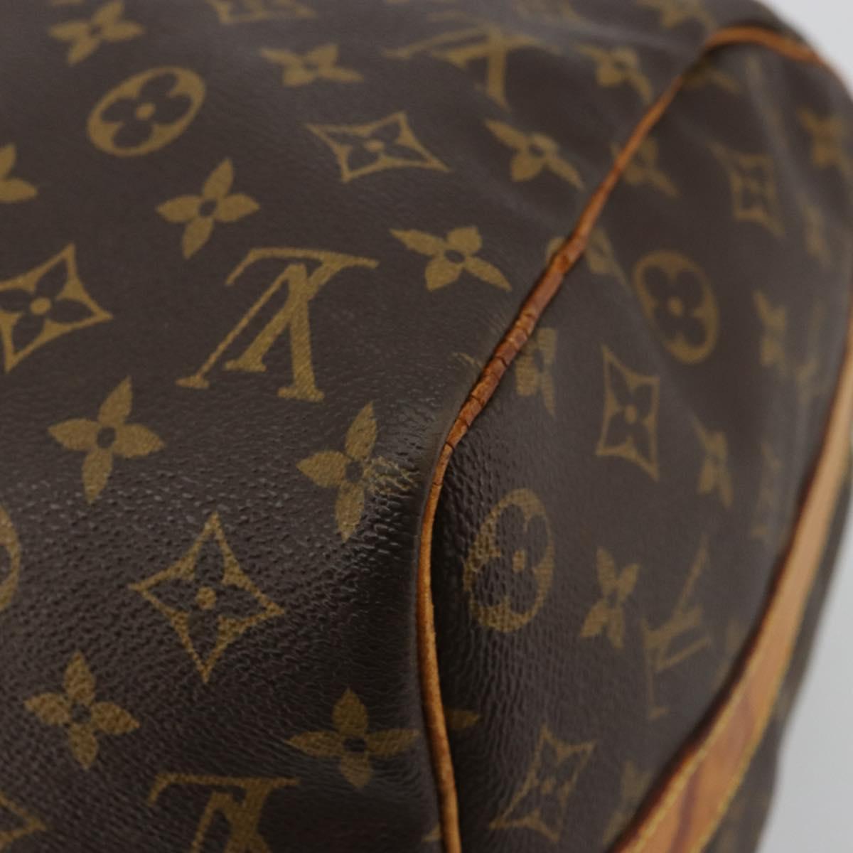 LOUIS VUITTON Monogram Keepall Bandouliere 45 Boston Bag M41418 LV Auth 170629