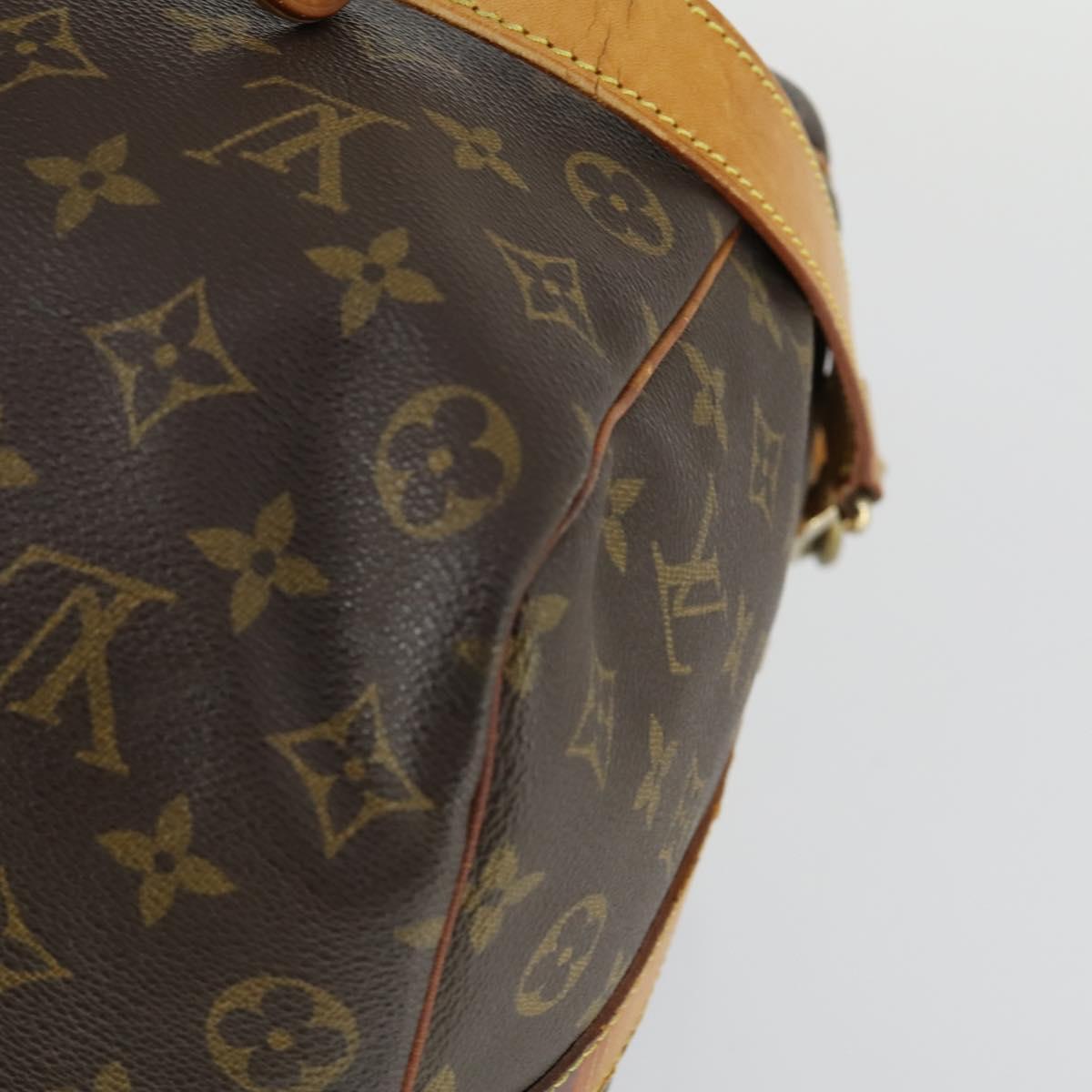 LOUIS VUITTON Monogram Keepall Bandouliere 50 Boston Bag M41416 LV Auth 170630
