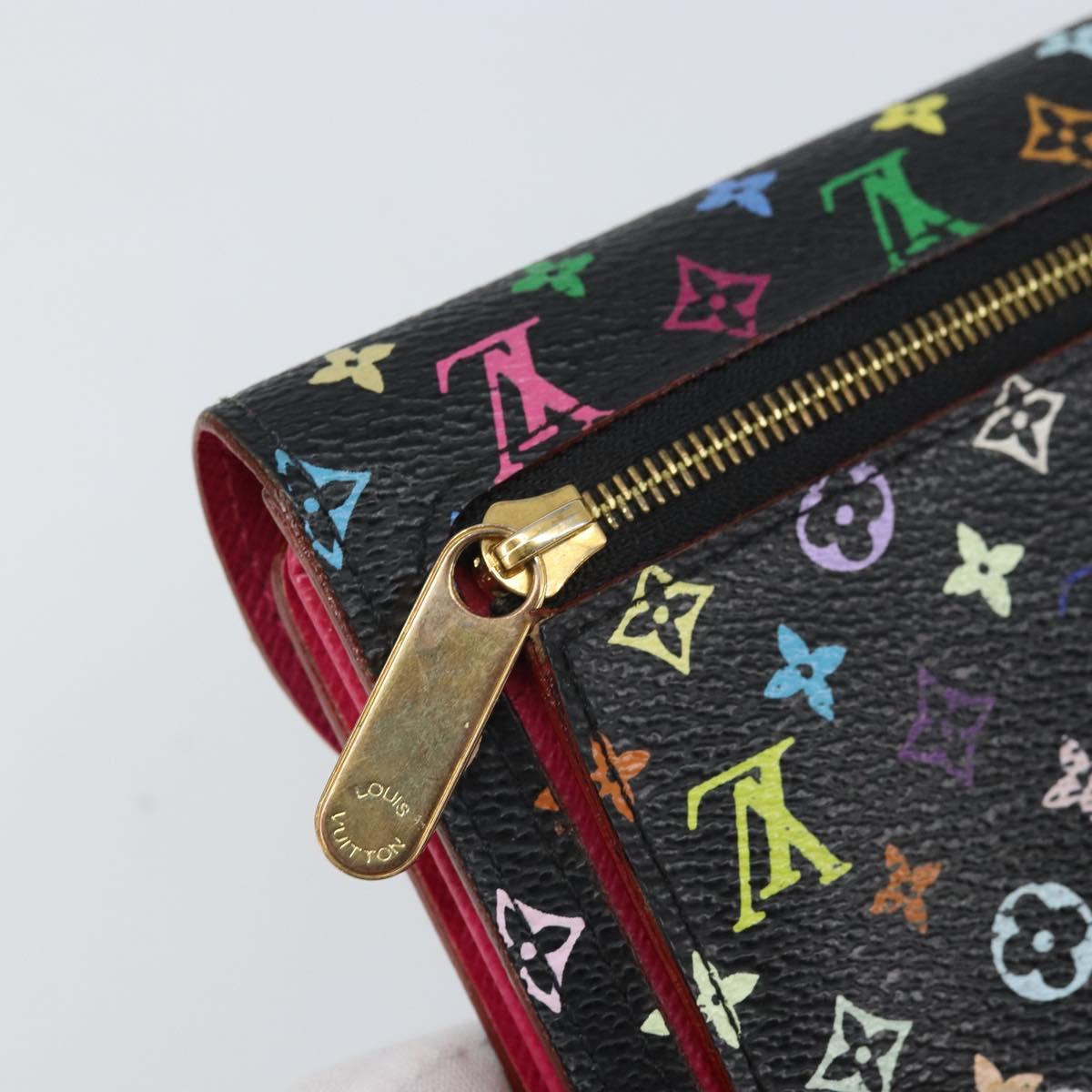 LOUIS VUITTON Monogram Multicolor Portefeuille Joy Wallet M60282 LV Auth 170638V