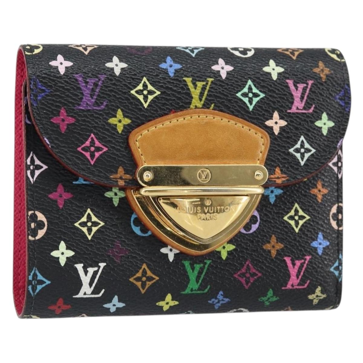 LOUIS VUITTON Monogram Multicolor Portefeuille Joy Wallet M60282 LV Auth 170638V