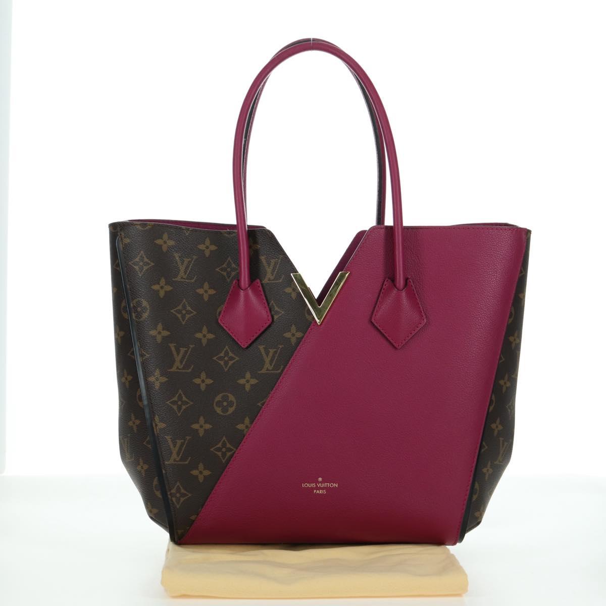 LOUIS VUITTON Monogram Kimono MM Tote Bag Purple M40521 LV Auth 170645SM