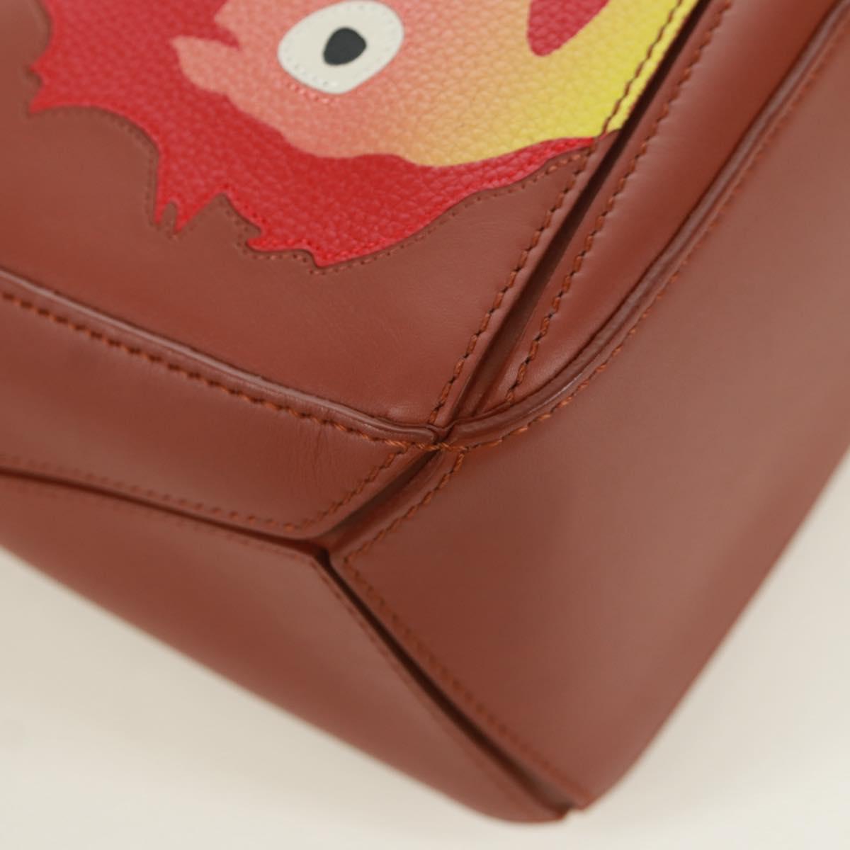 LOEWE Small Puzzle Studio Ghibli Howl's Moving Castle Calcifer Auth 170668SM