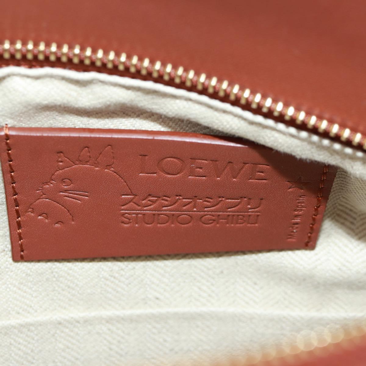 LOEWE Small Puzzle Studio Ghibli Howl's Moving Castle Calcifer Auth 170668SM