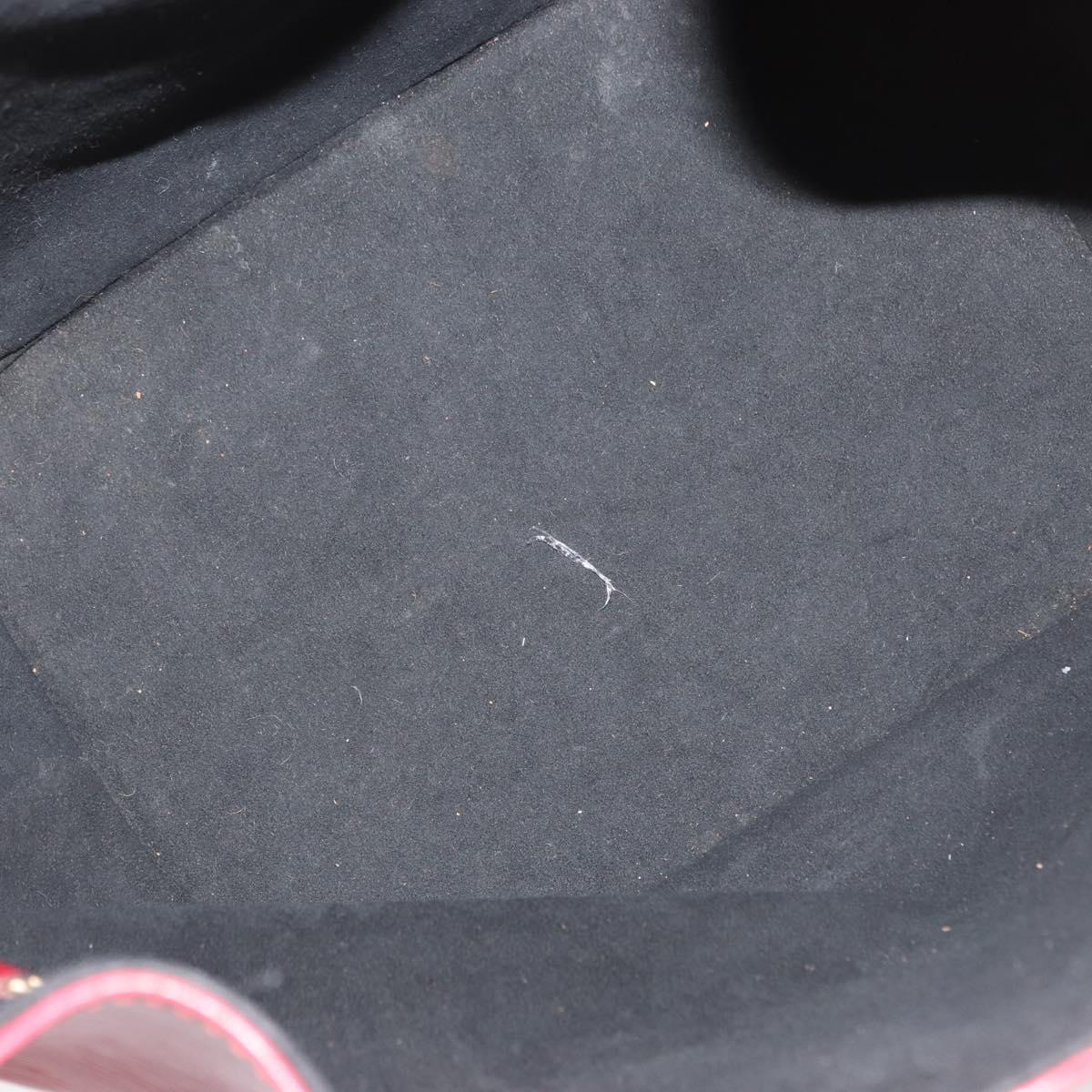 LOUIS VUITTON Epi Petit Noe Shoulder Bag Red M44107 LV Auth 170694