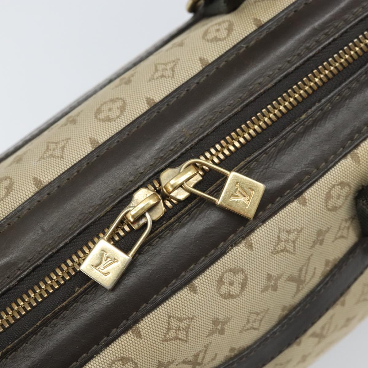 LOUIS VUITTON Monogram Mini Josephine GM Hand Bag Khaki M92310 LV Auth 170702