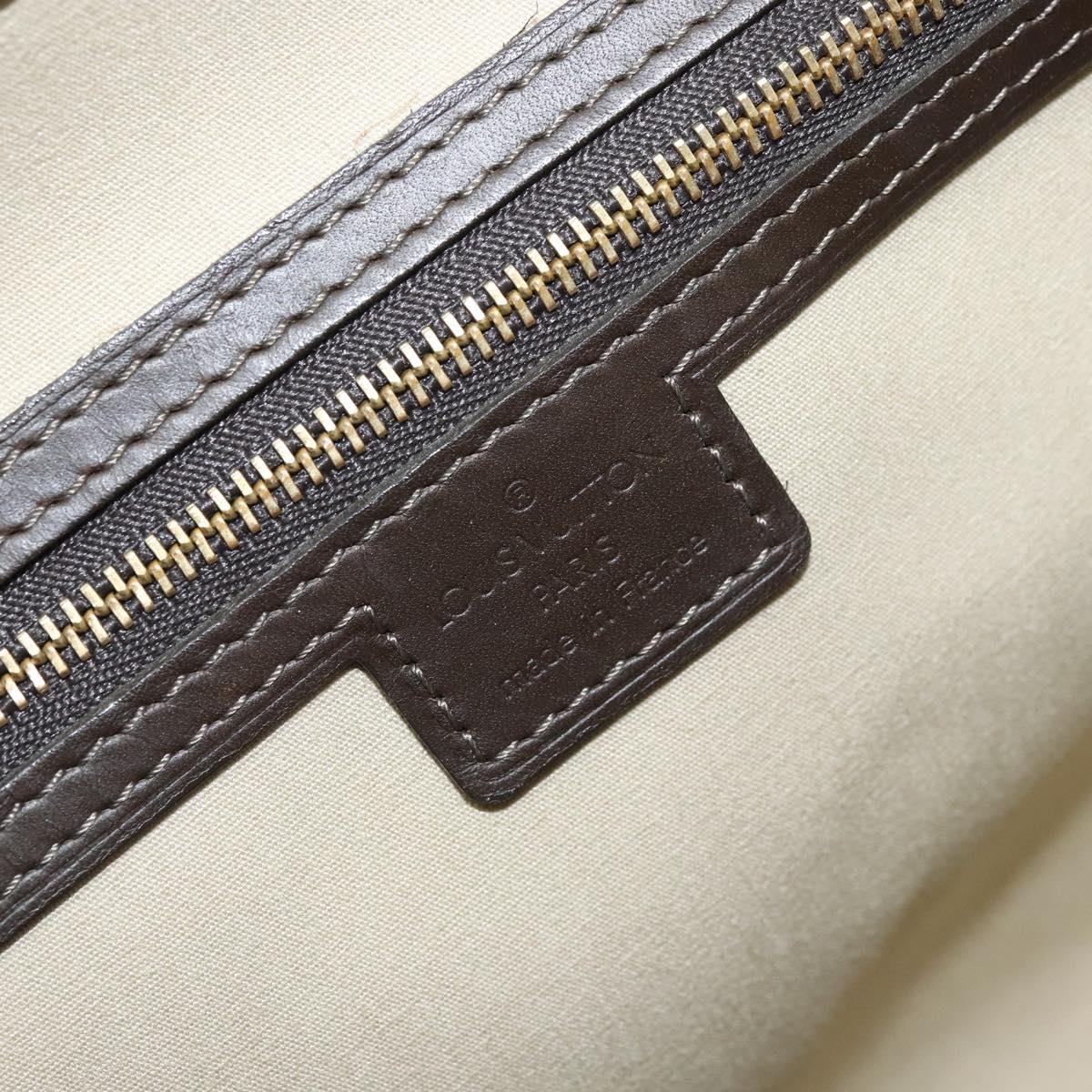 LOUIS VUITTON Monogram Mini Josephine GM Hand Bag Khaki M92310 LV Auth 170702