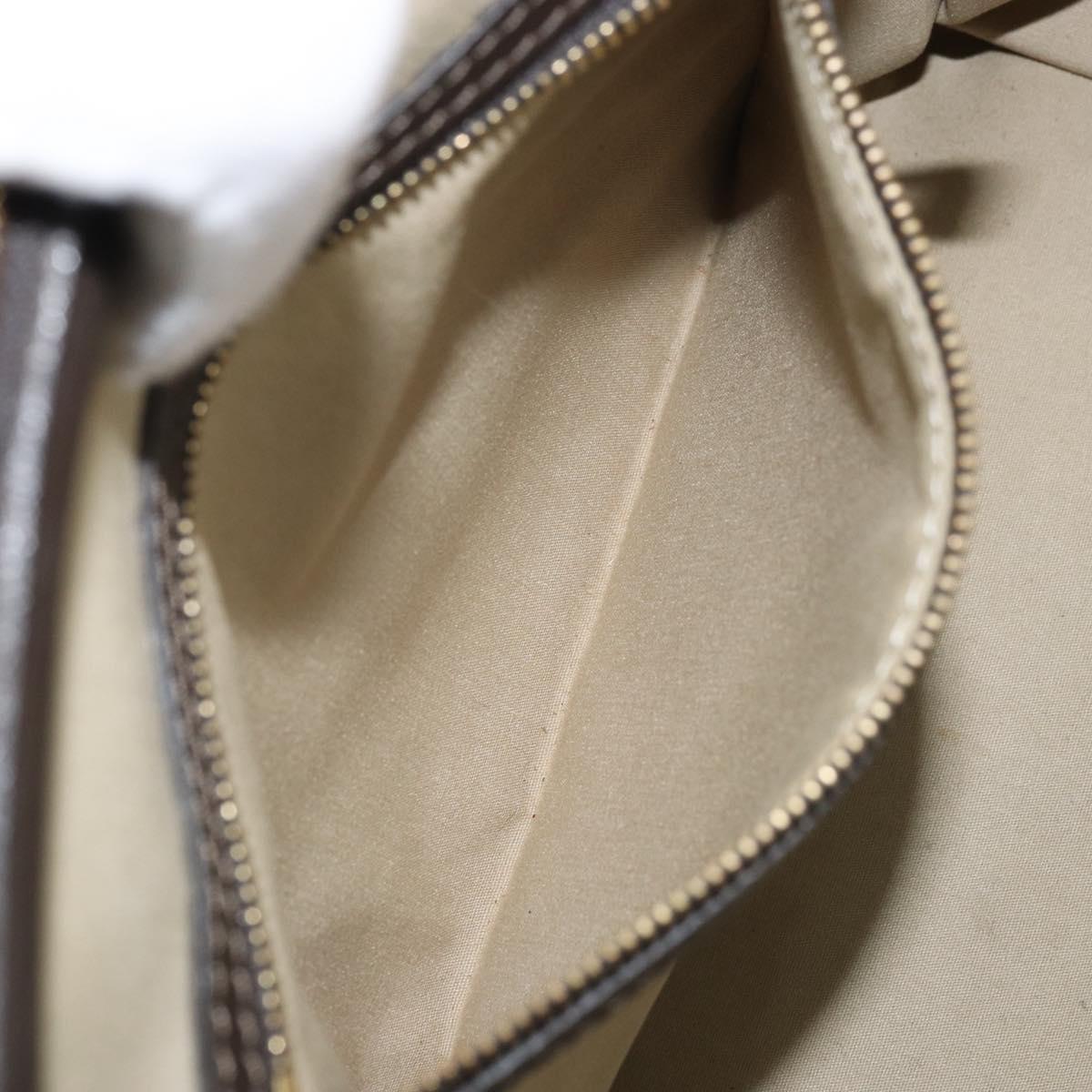 LOUIS VUITTON Monogram Mini Josephine GM Hand Bag Khaki M92310 LV Auth 170702