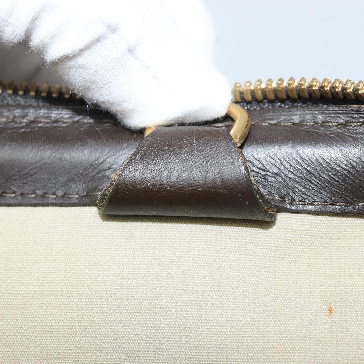 LOUIS VUITTON Monogram Mini Josephine GM Hand Bag Khaki M92310 LV Auth 170702