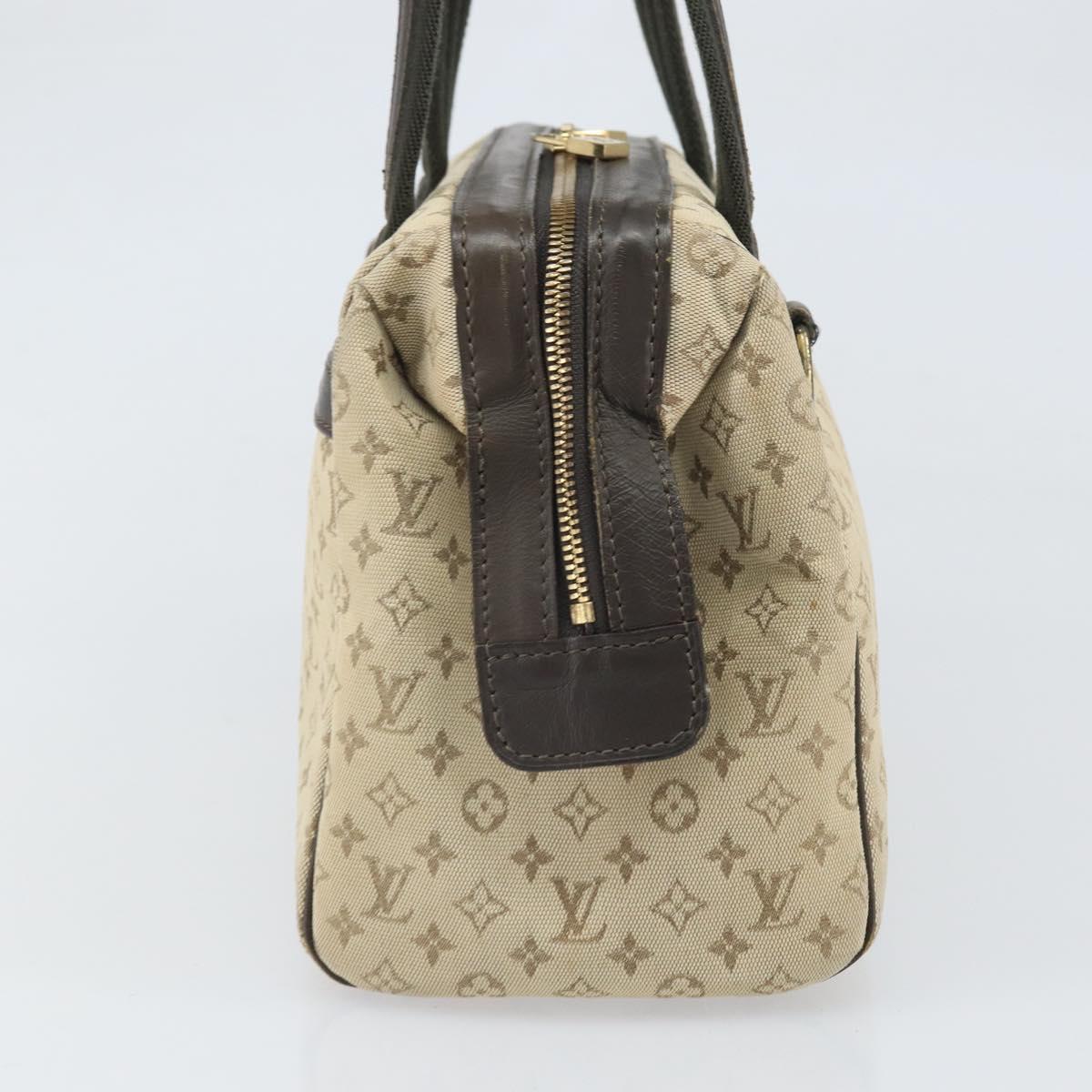 LOUIS VUITTON Monogram Mini Josephine GM Hand Bag Khaki M92310 LV Auth 170702