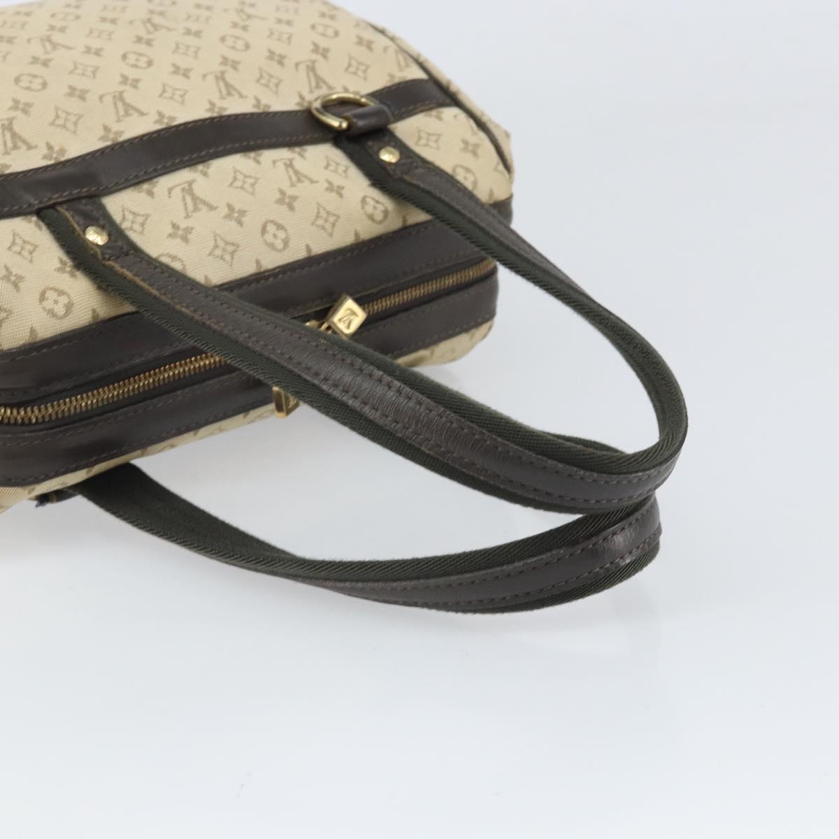 LOUIS VUITTON Monogram Mini Josephine GM Hand Bag Khaki M92310 LV Auth 170702