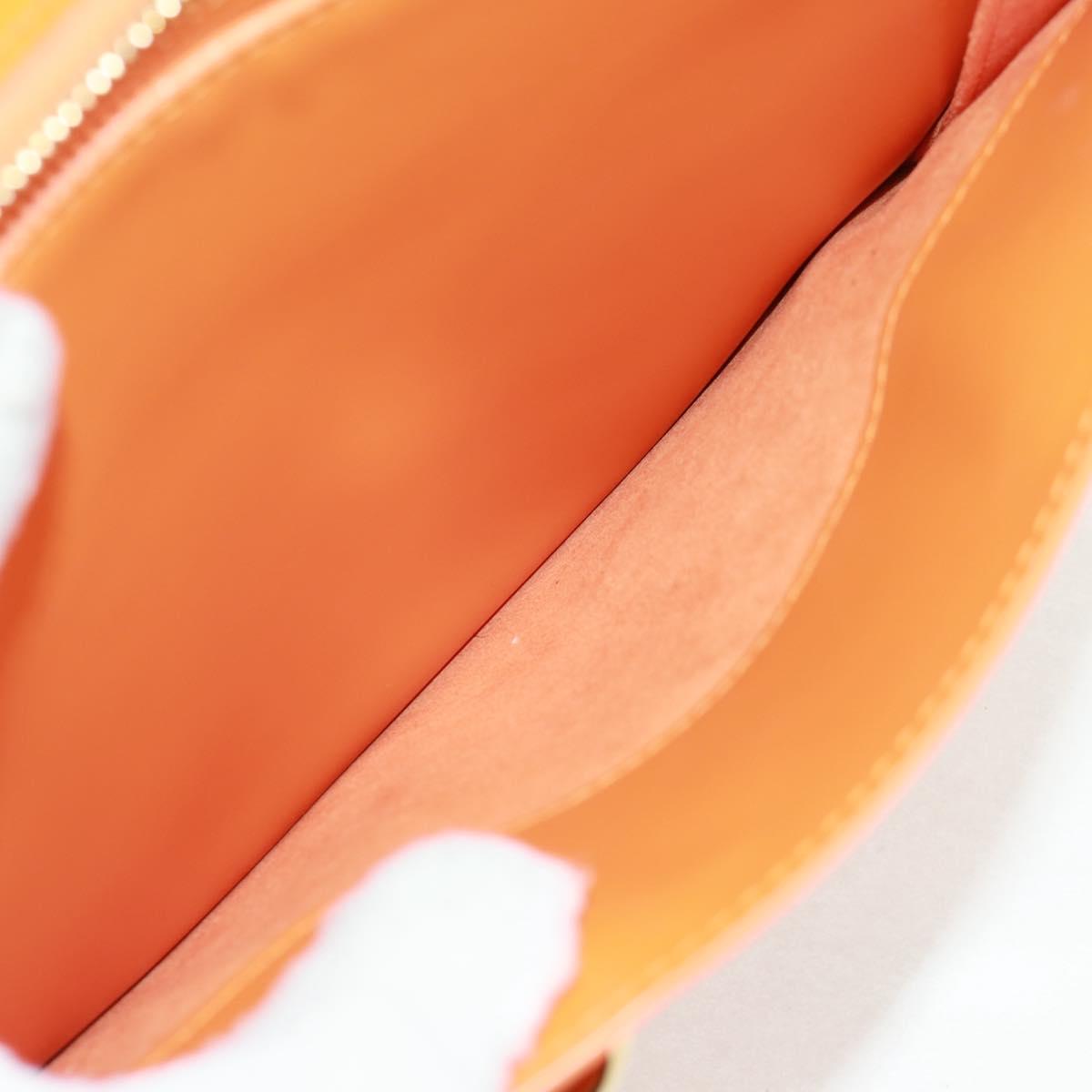 LOUIS VUITTON Epi Pont Neuf Hand Bag Orange Mandarin M5205H LV Auth 170709V
