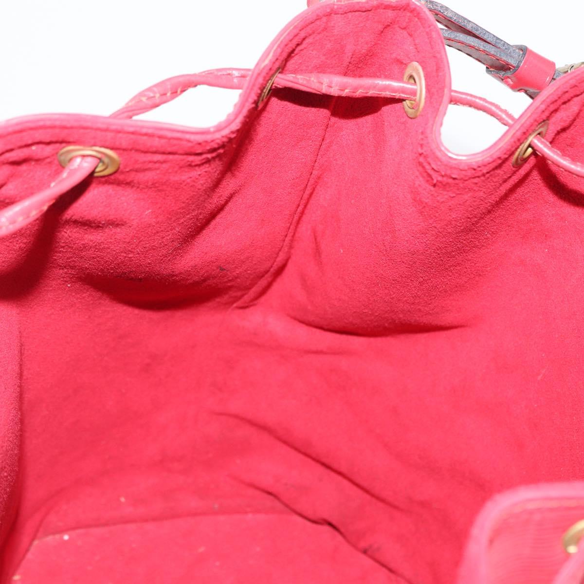 LOUIS VUITTON Epi Noe Shoulder Bag Red M44007 LV Auth 170712