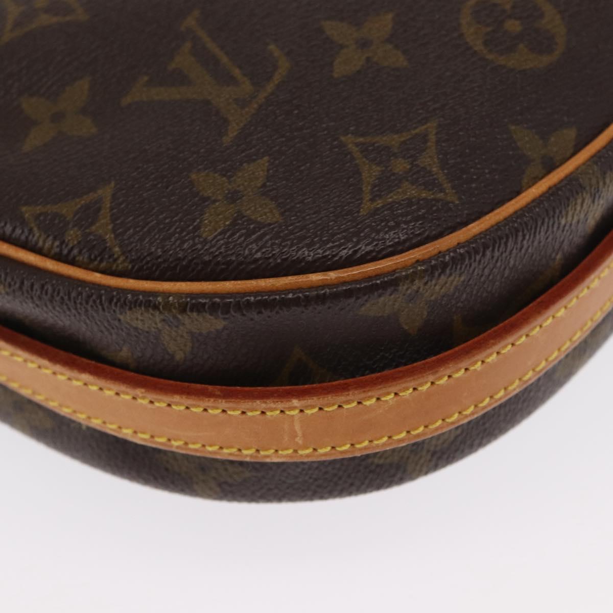 LOUIS VUITTON Monogram Jeune Fille MM Shoulder Bag M51226 LV Auth 170716