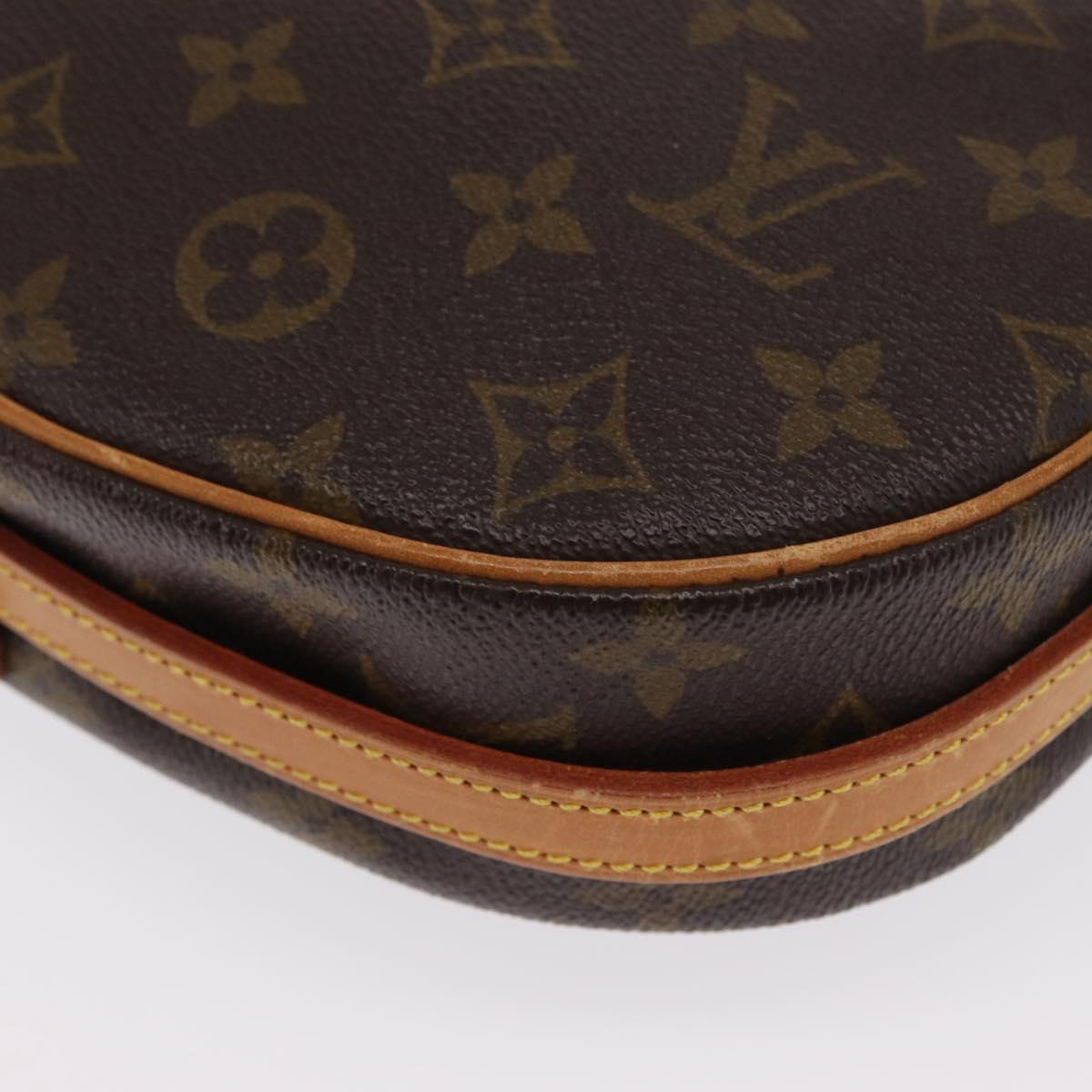 LOUIS VUITTON Monogram Jeune Fille MM Shoulder Bag M51226 LV Auth 170716
