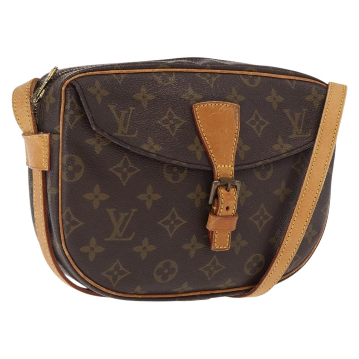 LOUIS VUITTON Monogram Jeune Fille MM Shoulder Bag M51226 LV Auth 170716