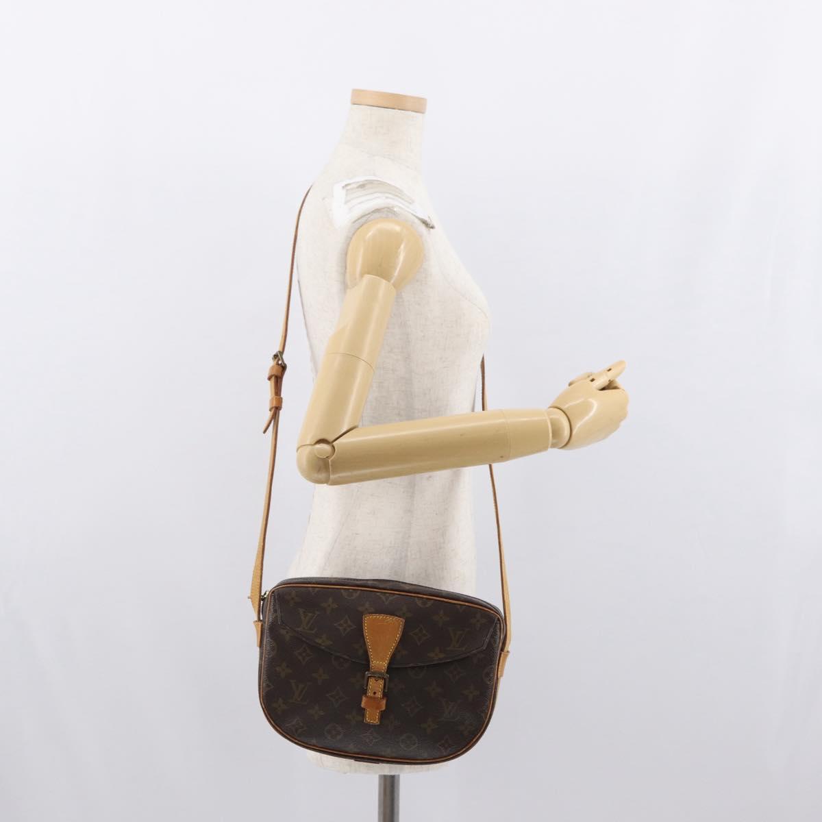 LOUIS VUITTON Monogram Jeune Fille MM Shoulder Bag M51226 LV Auth 170716