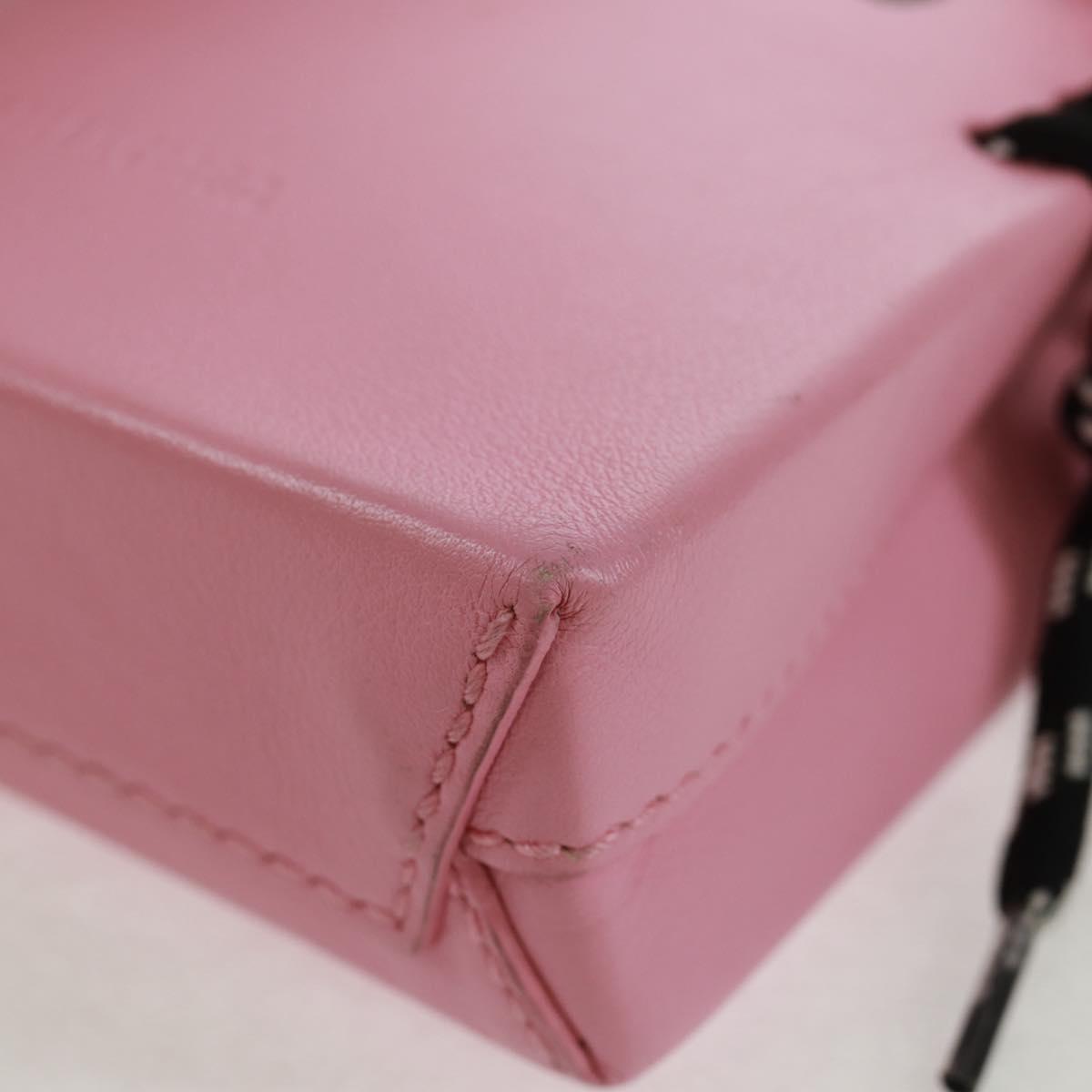 BALENCIAGA 2020S SS Hello Kitty Hand Bag Calf Skin 2way Pink 619043 Auth 170731SM