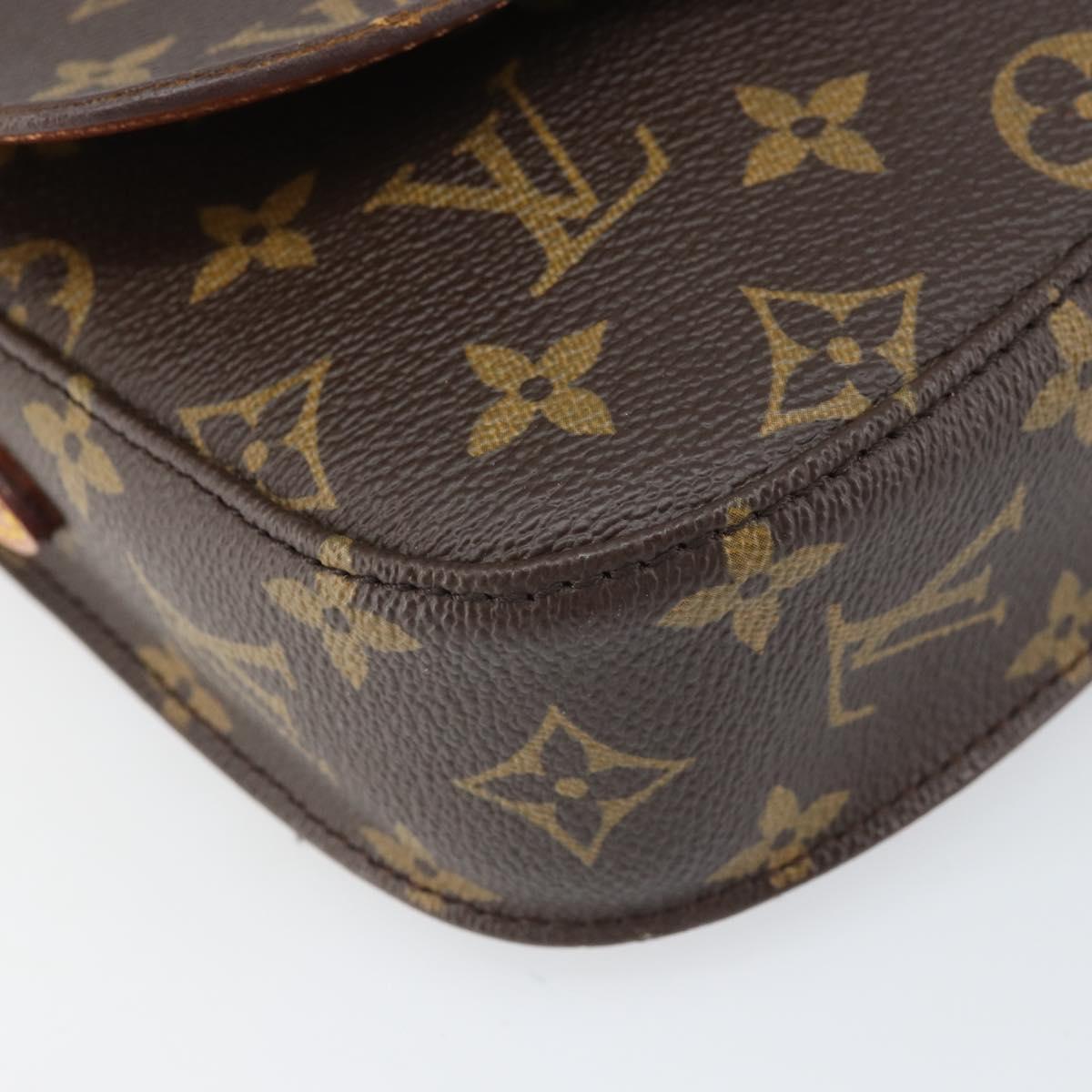 LOUIS VUITTON Monogram Saint Cloud PM Shoulder Bag M51244 LV Auth 170733