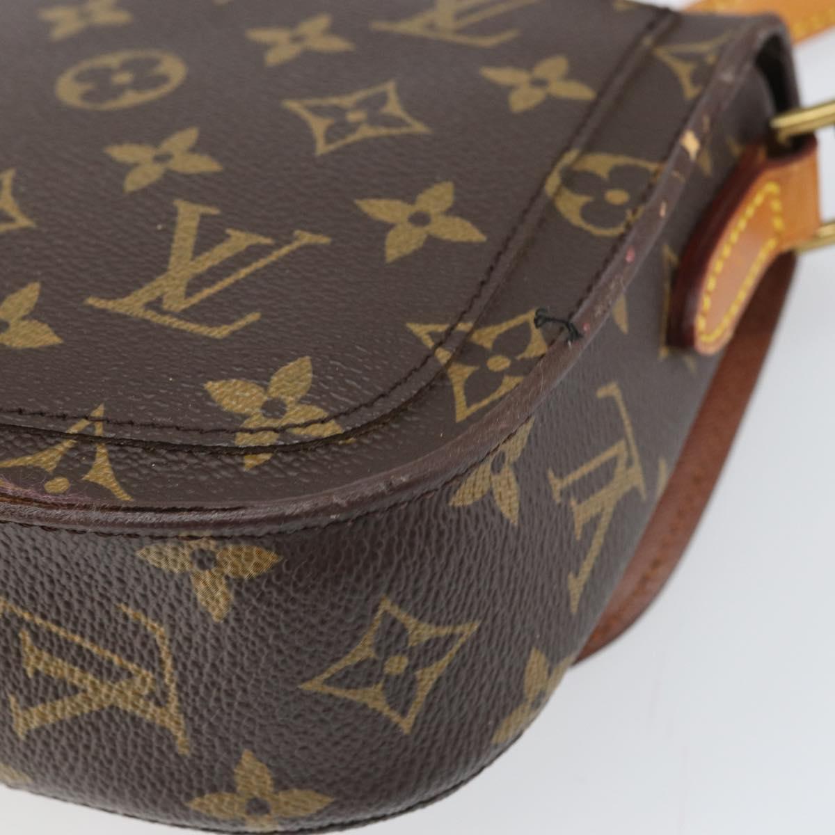 LOUIS VUITTON Monogram Saint Cloud PM Shoulder Bag M51244 LV Auth 170733