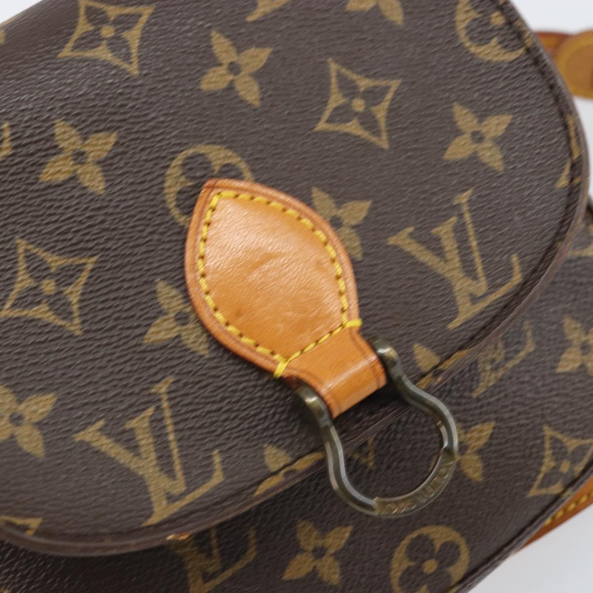 LOUIS VUITTON Monogram Saint Cloud PM Shoulder Bag M51244 LV Auth 170733