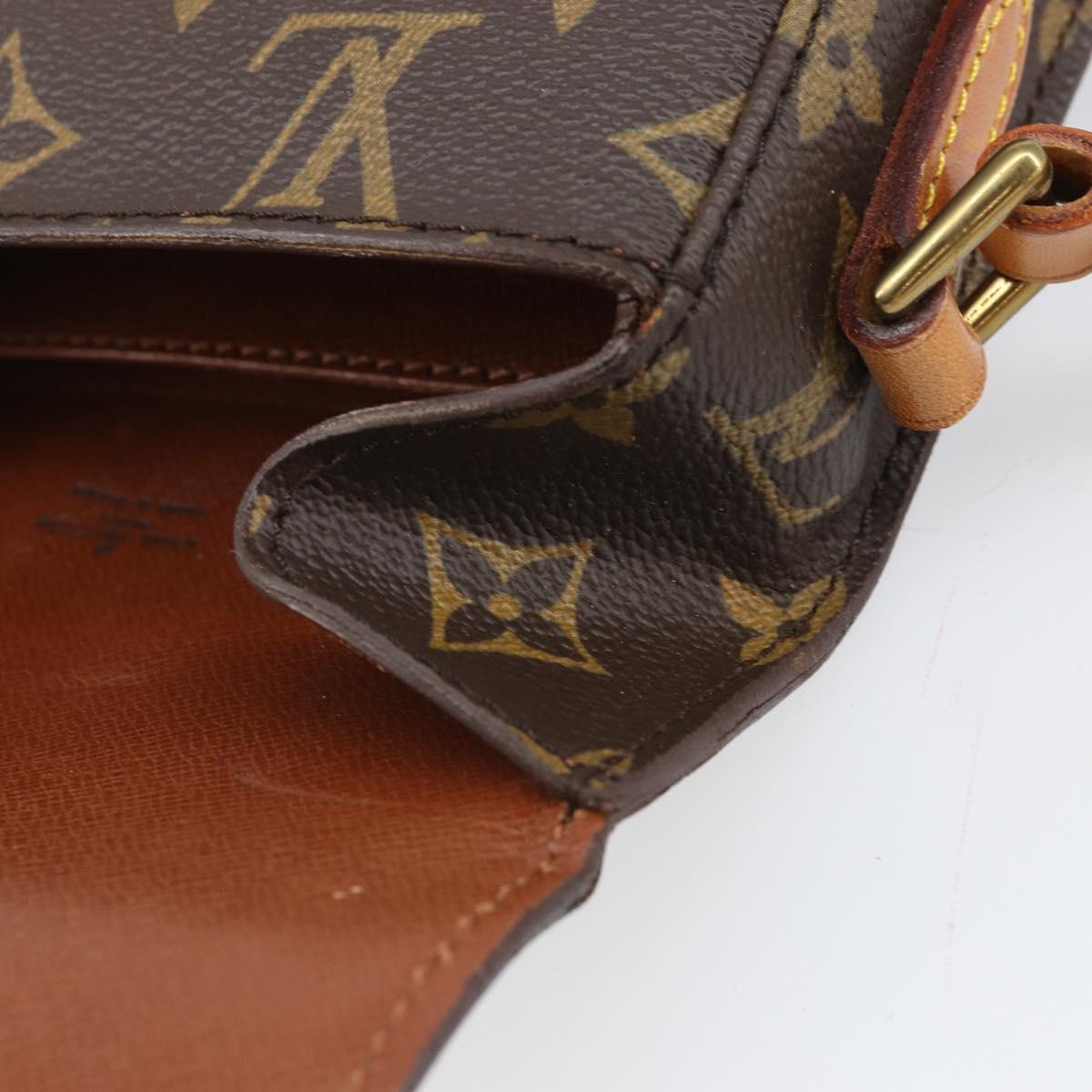 LOUIS VUITTON Monogram Saint Cloud PM Shoulder Bag M51244 LV Auth 170733